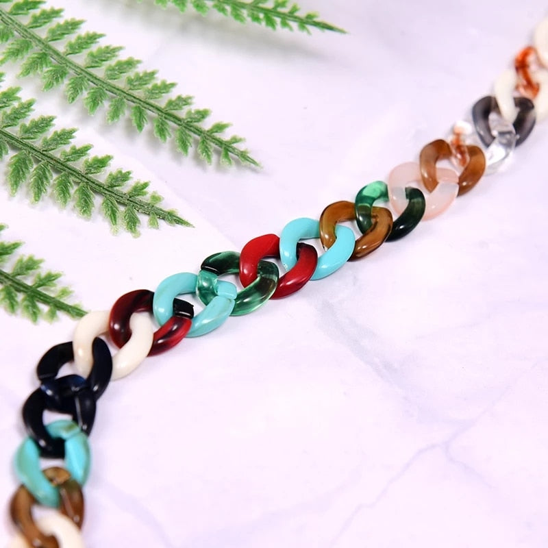 MOON GIRL 72cm Acrylic Sunglasses Chain