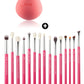 Jessup Makeup brushes set ,6- 25pcs