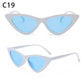 1PC Sexy Cat Eye Triangle Sunglasses
