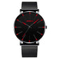 Ultra Thin Watches Simple Men