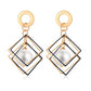 POXAM New Korean Round Earrings