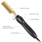 Hot Straightening Heat Pressing Comb Ceramic Curling