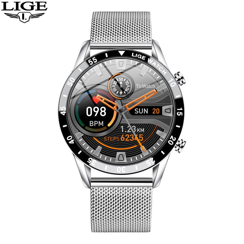 LIGE 2022 Full Circle Touch Screen Steel