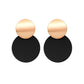 POXAM New Korean Round Earrings