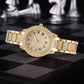 Diamond Women Watches Gold