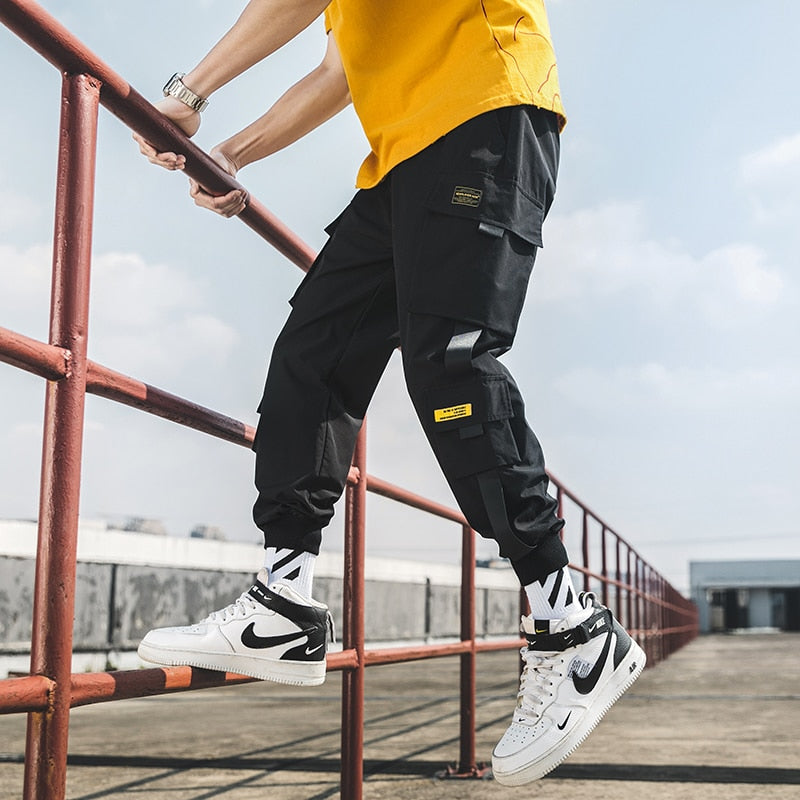 Hip Hop Joggers Cargo Pants Men