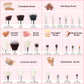 Jessup Makeup brushes set ,6- 25pcs