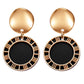 POXAM New Korean Round Earrings