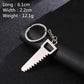 Hot Keychains For Men Car Bag KeyRing Combination Tool Portable Mini Utility Pocket Clasp Ruler Hammer Wrench Pliers Shovel