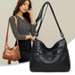 High Quality Women&#39;s Soft Leather Shoulder Bags Multi-Layer Classic Crossbody Bag Luxury Designer Handbag and Purse