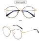 Metal Round Anti Blue Light Glasses