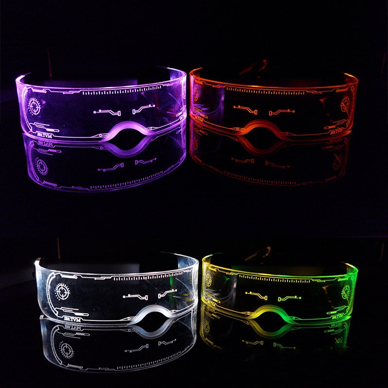 LED Luminous Sunglasses Vintage