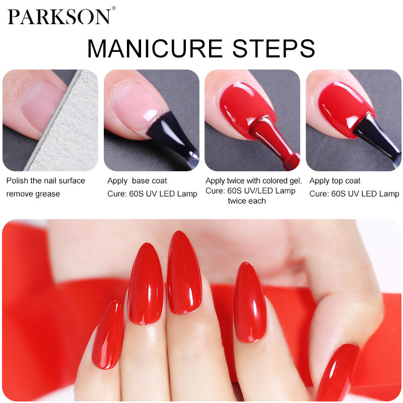 Parkson No Wipe Top Base Coat Nail