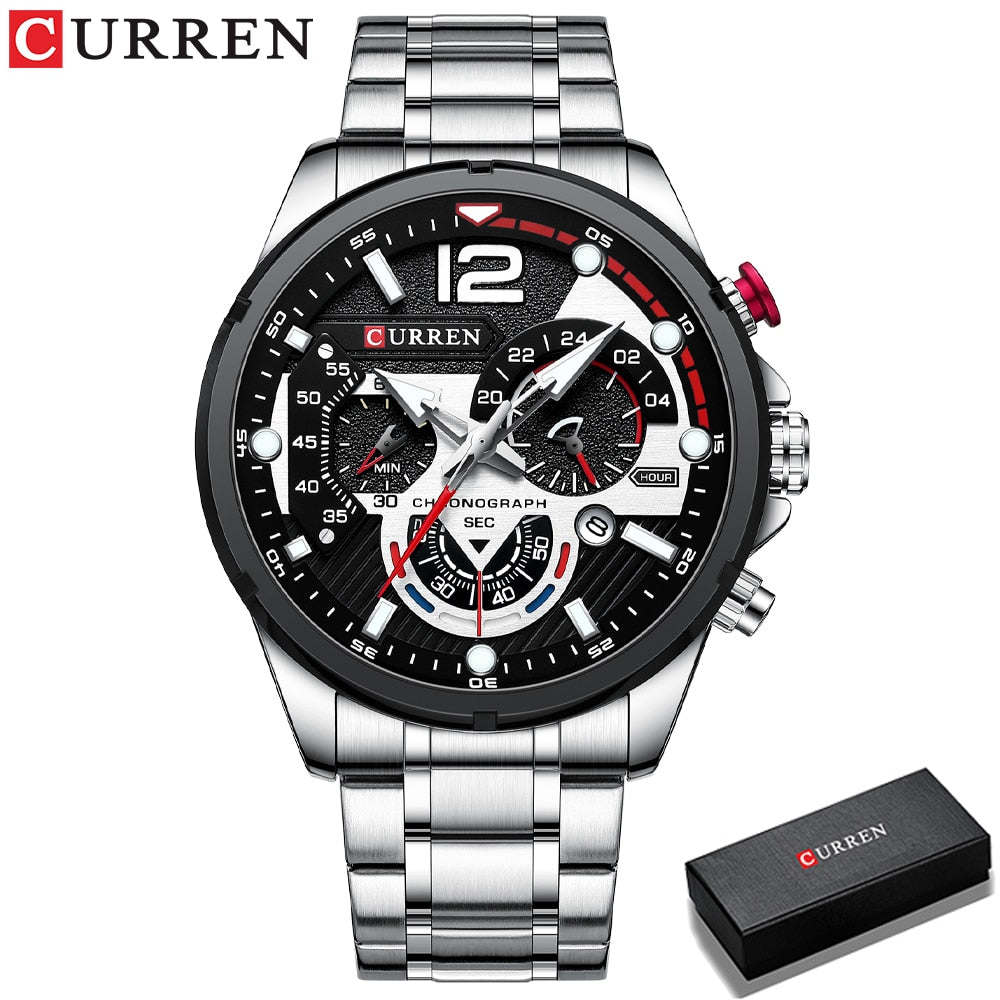 CURREN Watches Men Sport Quartz