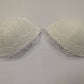 White Lace Embroidery Bra Super Push Up Silicone Bralette Backless Strapless Invisible  Pushup Sticky Bras for Women Wedding