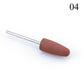 1pcs Silicone Nail Drill Milling Cutter