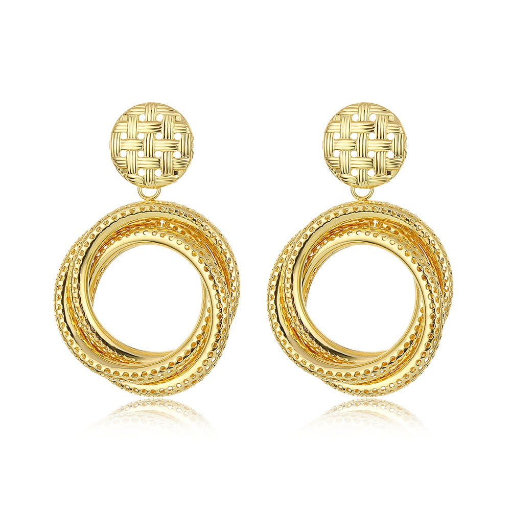 FNIO Fashion Vintage Earrings For Women