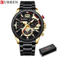 CURREN Watches Men Sport Quartz