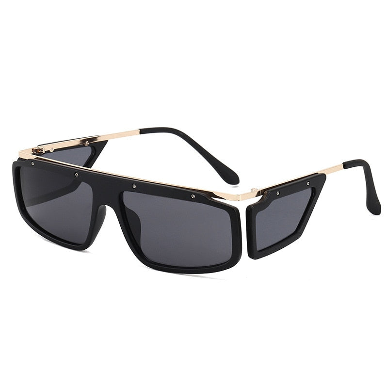 One Piece Rectangle Sunglasses Women