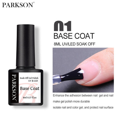 Parkson No Wipe Top Base Coat Nail