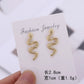 Funny Imitation Snake Earrings