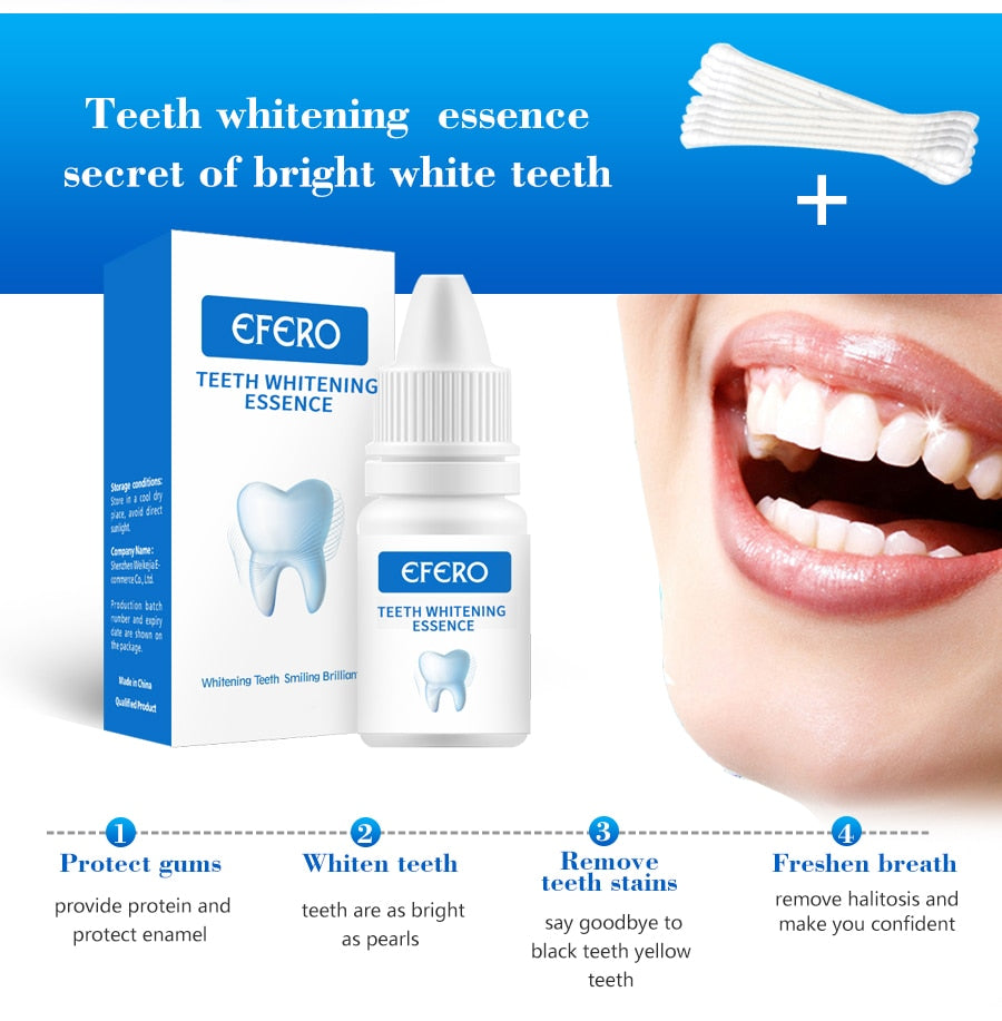 EFERO Teeth Whitening Essence Removes Plaque