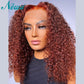 10A Newa Short Bob Wig Ombre Curly Lace Front