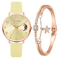 Montre femme cadran numéro de lune Bracelet