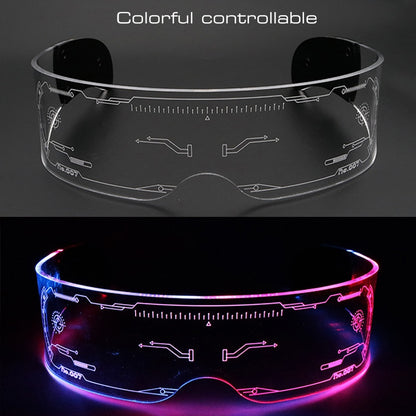 LED Luminous Sunglasses Vintage