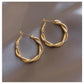 Classic Copper Hoop Earrings