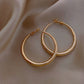 Classic Copper Hoop Earrings