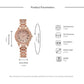 Diamond Women Watches Gold