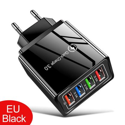 EU/US Plug USB Charger/ Quick Charge 3.0