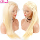 13x4 38 40 613 Blonde HD Lace Front Human Hair Wigs Straight 613 Transparent Lace Frontal Wig With Baby Hair Brazilian Remy 150%
