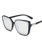Fashion Plastic Cat Eye Oversized Sunglasses