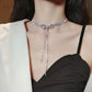 Elegant Pearl Choker Necklace