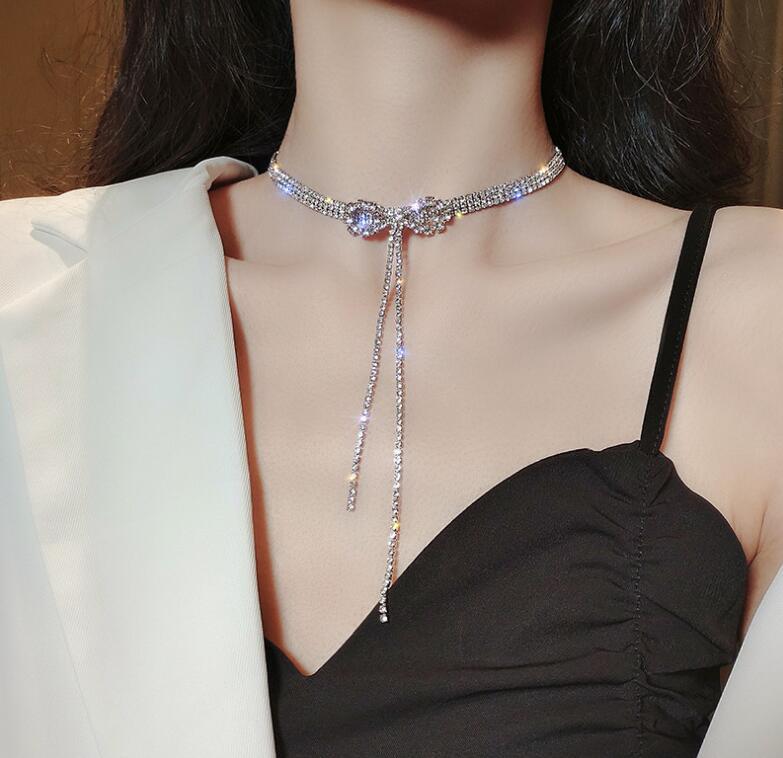 Elegant Pearl Choker Necklace