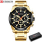 CURREN Men’s Watches Top Brand
