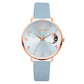 Montre femme cadran numéro de lune Bracelet