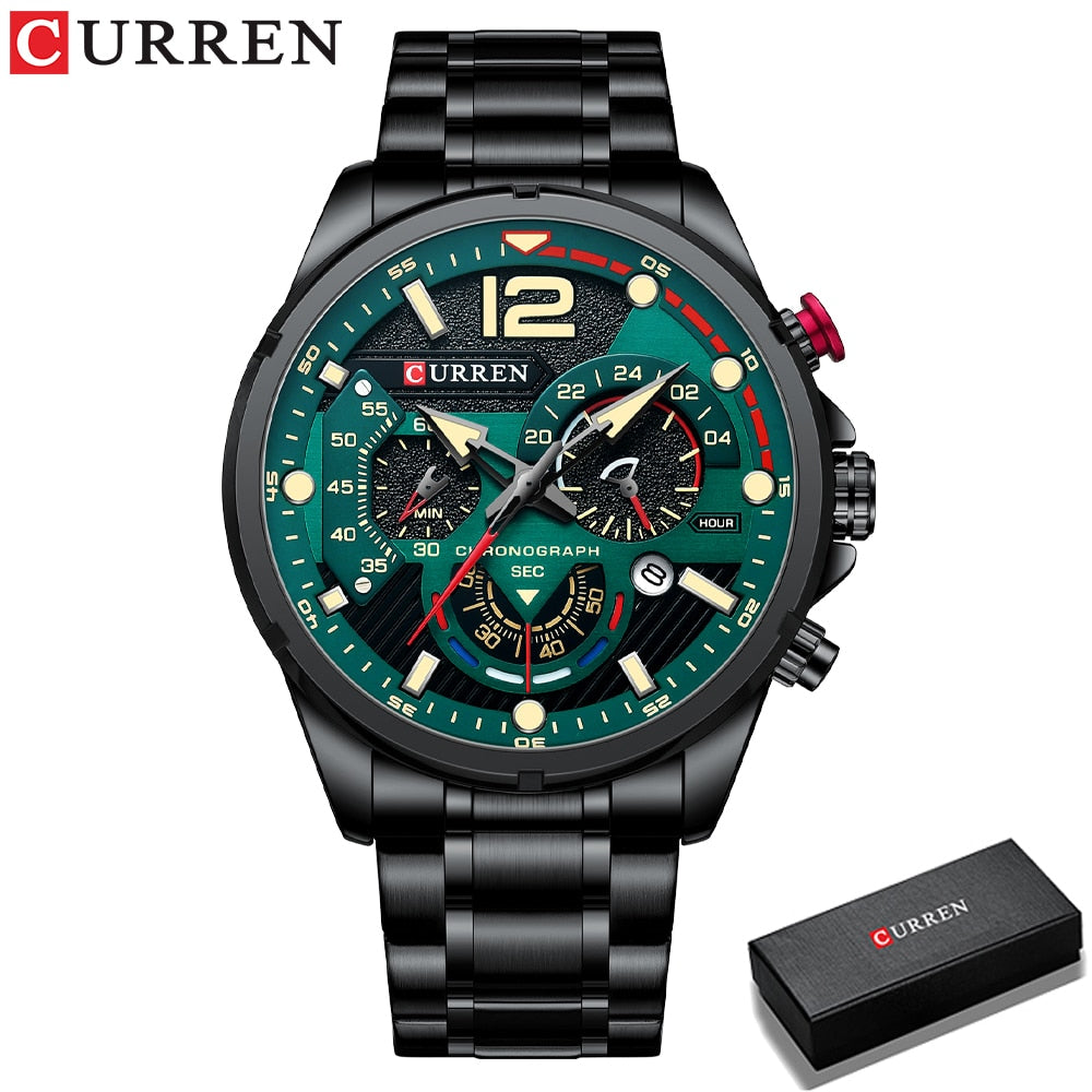 CURREN Watches Men Sport Quartz