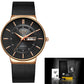Mens Watches LIGE Waterproof Ultra Thin