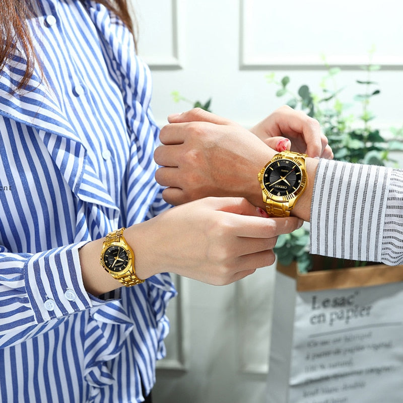 CHENXI Creative Golden Men & women watch