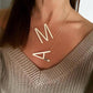 Large Initial Necklace A-Z