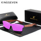 KINGSEVEN Natural Wooden Sunglasses Men