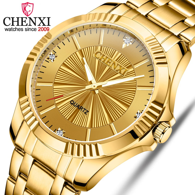 CHENXI Classique Couple Amant Montres