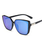 Fashion Plastic Cat Eye Oversized Sunglasses