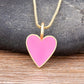 Romantic Heart Couple Necklace