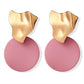 POXAM New Korean Round Earrings
