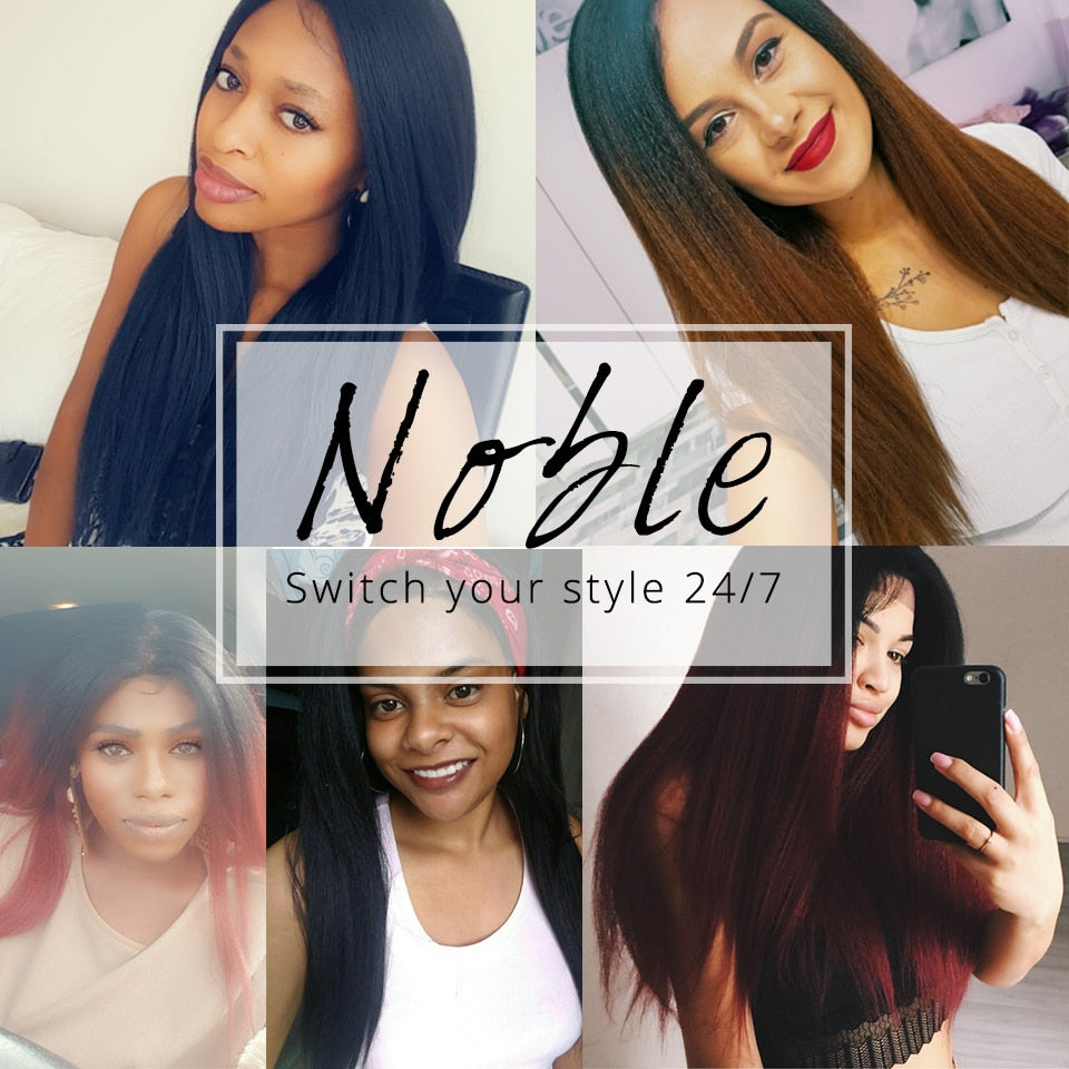 Noble Synthetic Lace Front Hair Wig