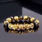 Feng Shui Obsidian Stone Beads Bracelet